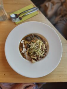 bowl of pasta with sauce